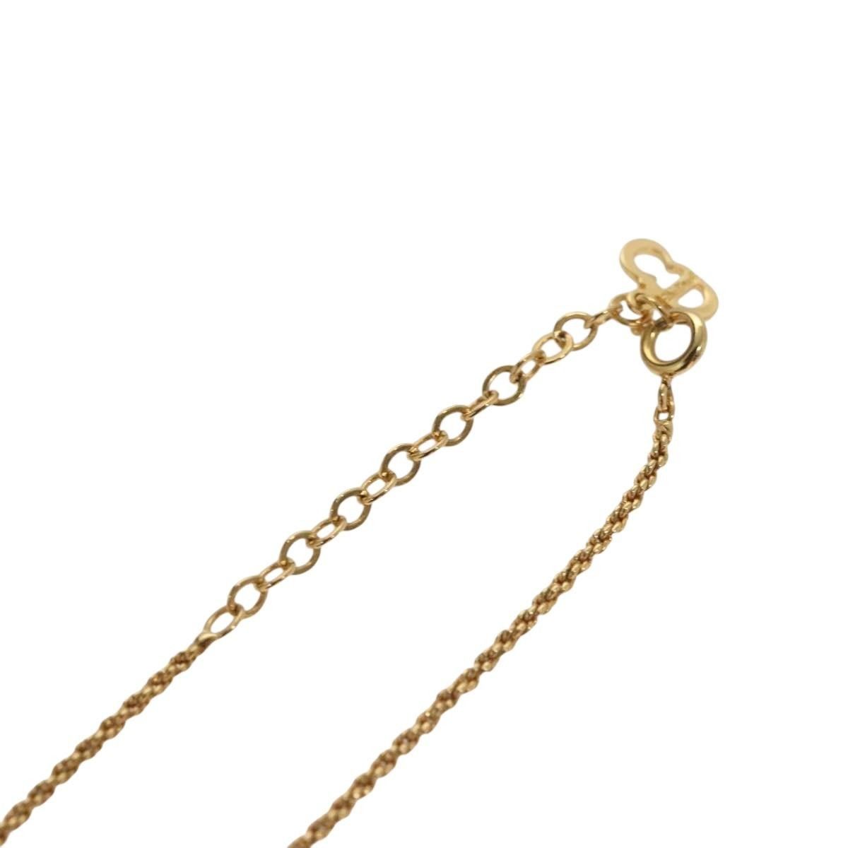 Dior Christian Dior CD Pendant Necklace Gold-plated Size ONE SIZE - 15 Thumbnail