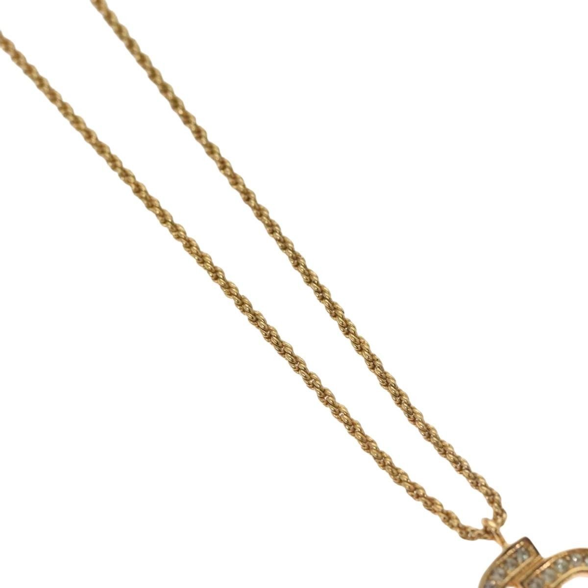 Dior Christian Dior CD Pendant Necklace Gold-plated Size ONE SIZE - 9 Thumbnail