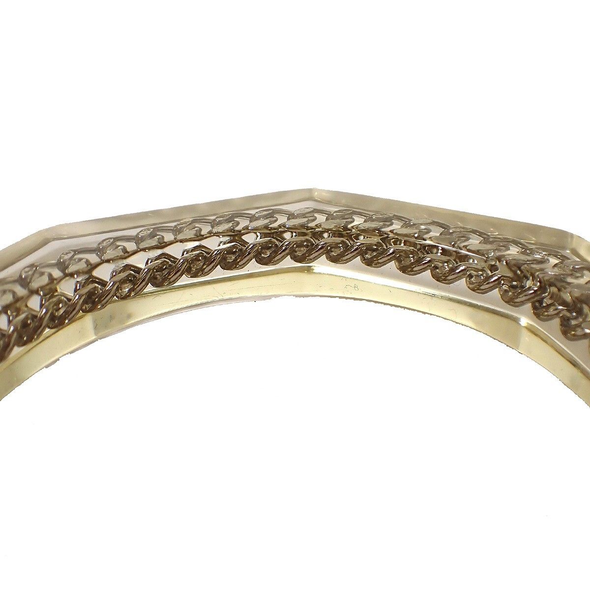 Chanel Chanel Vintage CC Chain Bangle Bracelet Metal Size ONE SIZE - 7 Thumbnail