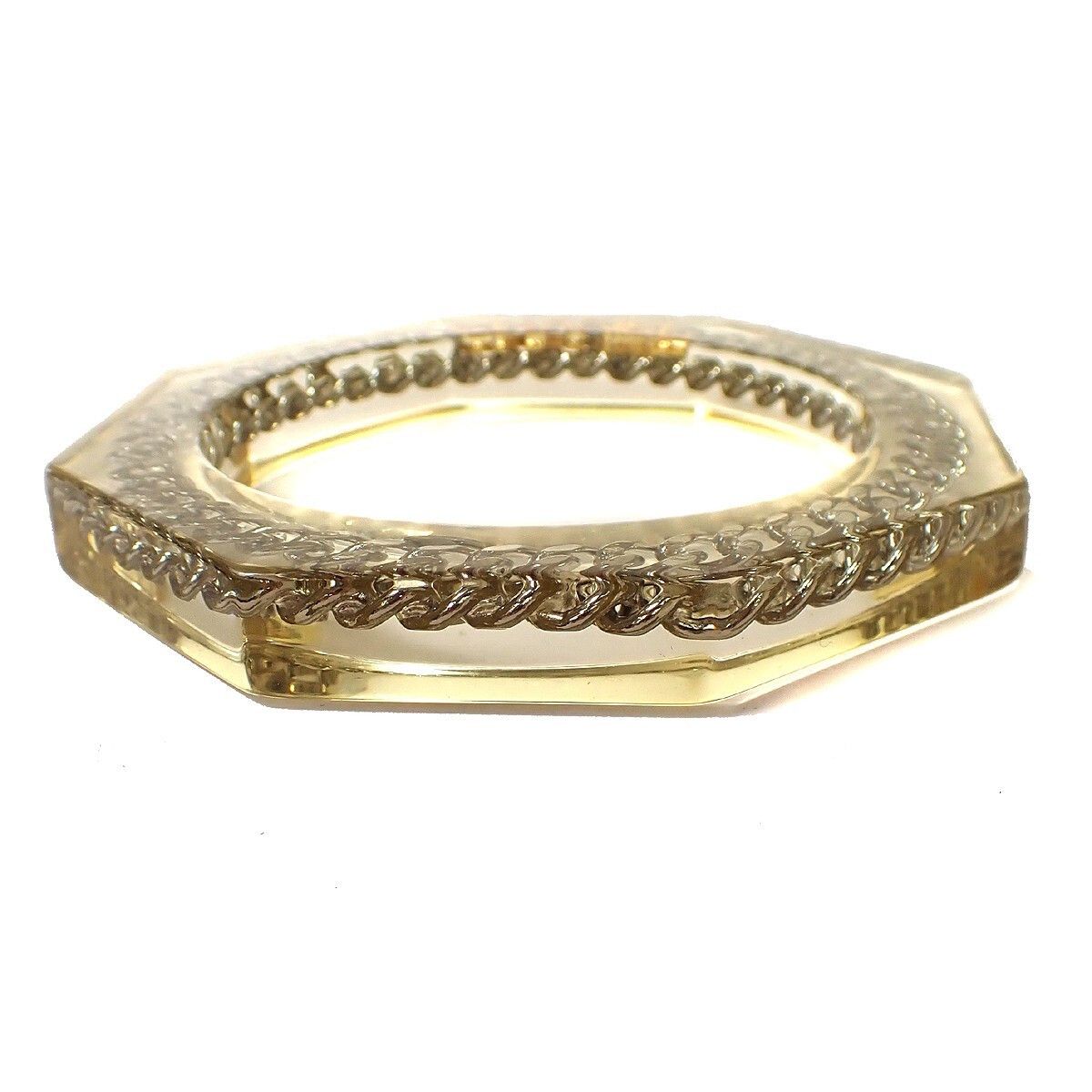Chanel Chanel Vintage CC Chain Bangle Bracelet Metal Size ONE SIZE - 2 Thumbnail