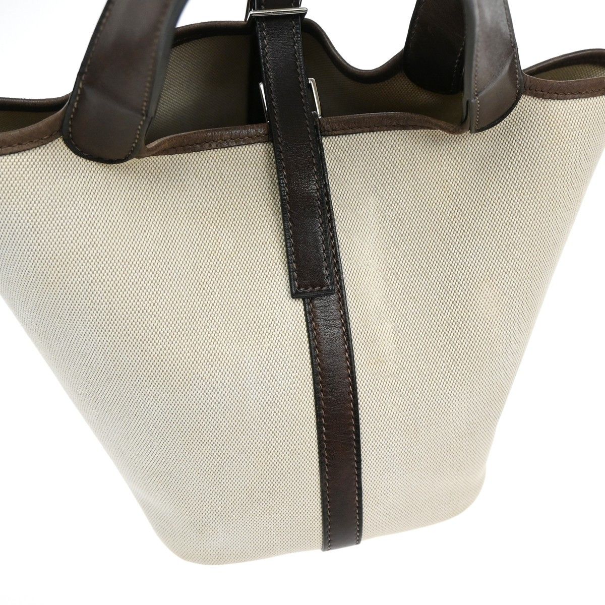 Hermes Hermes Picotin Toile and Leather Size ONE SIZE - 14 Thumbnail