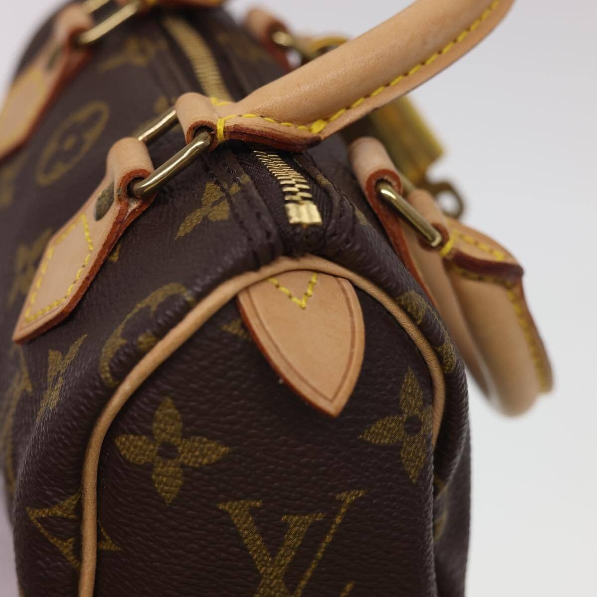 Louis Vuitton Louis Vuitton Speedy Mini HL Handbag Monogram Canvas Size ONE SIZE - 17 Thumbnail