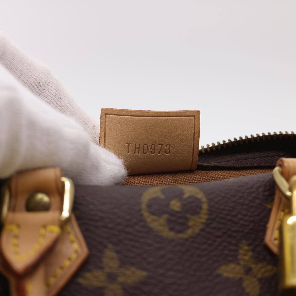 Louis Vuitton Louis Vuitton Speedy Mini HL Handbag Monogram Canvas Size ONE SIZE - 7 Thumbnail