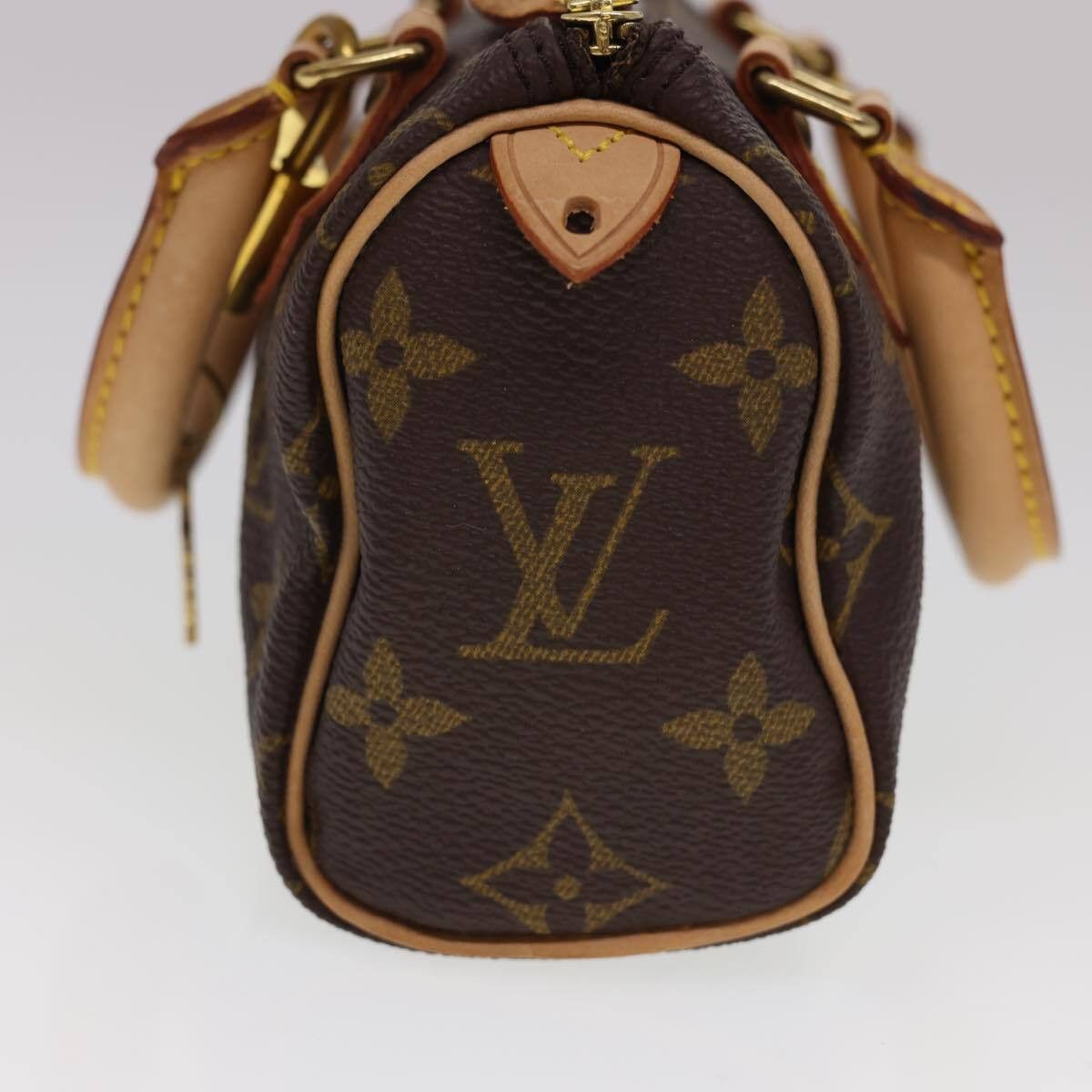 Louis Vuitton Louis Vuitton Speedy Mini HL Handbag Monogram Canvas Size ONE SIZE - 3 Thumbnail