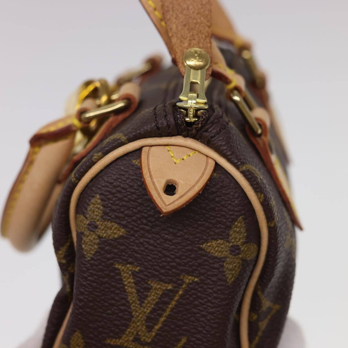 Louis Vuitton Louis Vuitton Speedy Mini HL Handbag Monogram Canvas Size ONE SIZE - 16 Thumbnail