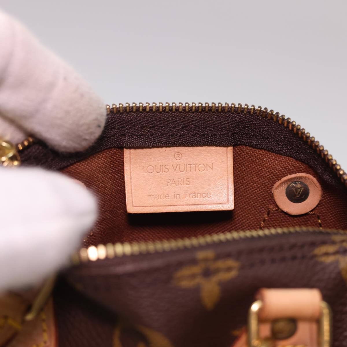 Louis Vuitton Louis Vuitton Speedy Mini HL Handbag Monogram Canvas Size ONE SIZE - 6 Thumbnail