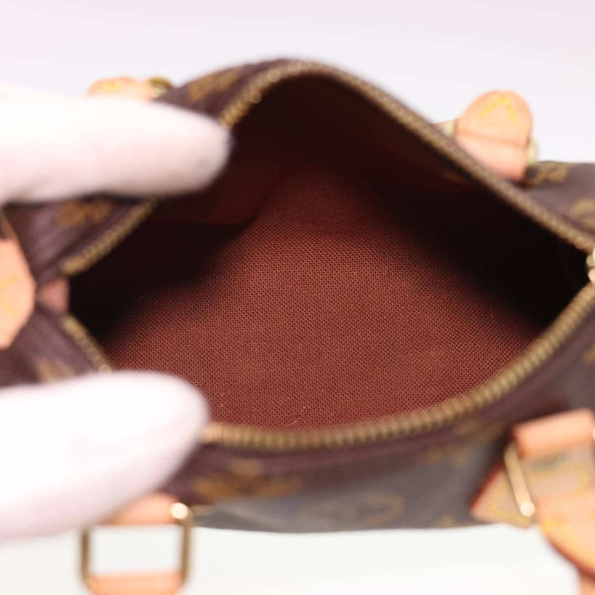 Louis Vuitton Louis Vuitton Speedy Mini HL Handbag Monogram Canvas Size ONE SIZE - 5 Thumbnail