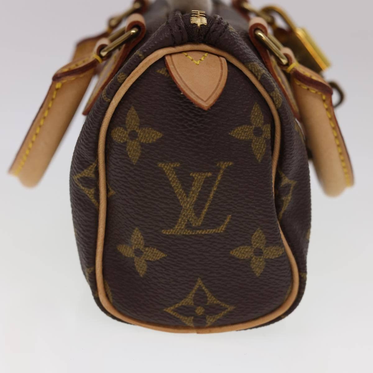 Louis Vuitton Louis Vuitton Speedy Mini HL Handbag Monogram Canvas Size ONE SIZE - 4 Thumbnail