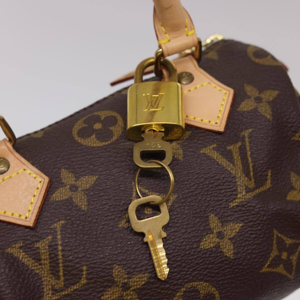 Louis Vuitton Louis Vuitton Speedy Mini HL Handbag Monogram Canvas Size ONE SIZE - 13 Thumbnail