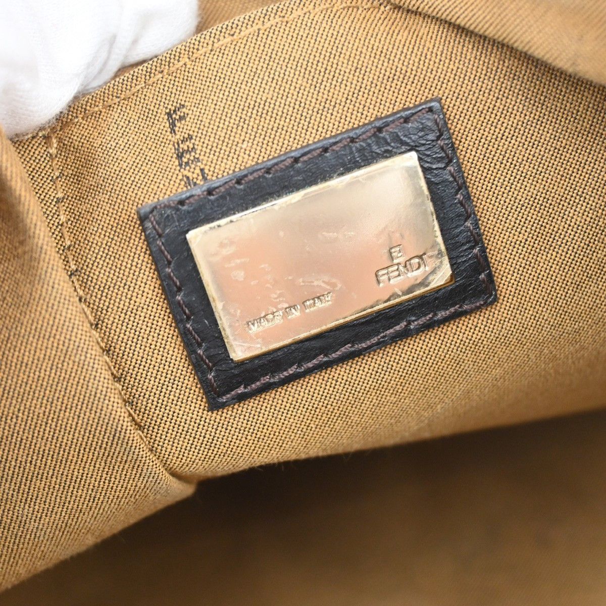 Fendi Fendi Chef Zip Crossbody Bag Zucca Canvas Size ONE SIZE - 7 Thumbnail
