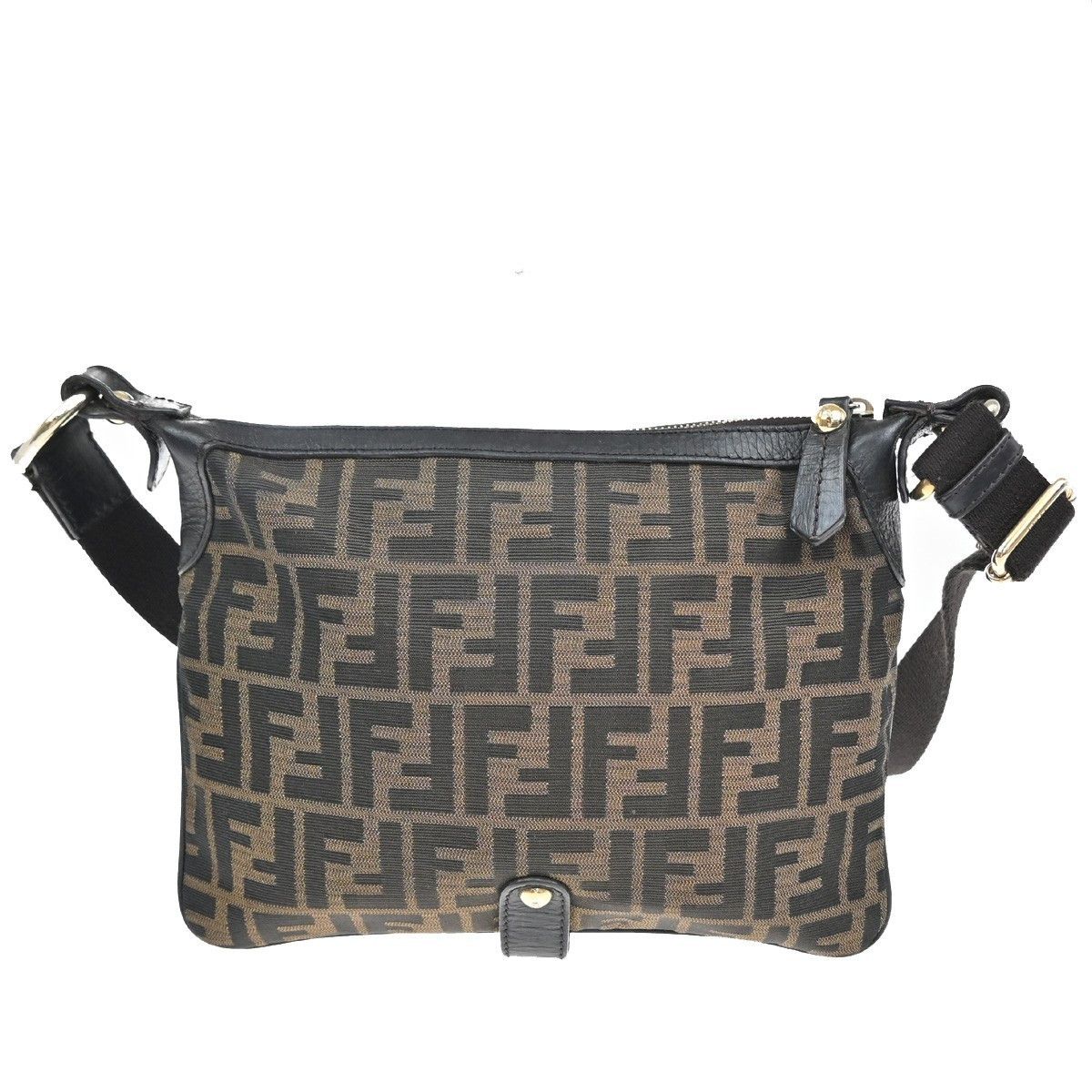 Fendi Fendi Chef Zip Crossbody Bag Zucca Canvas Size ONE SIZE - 2 Thumbnail