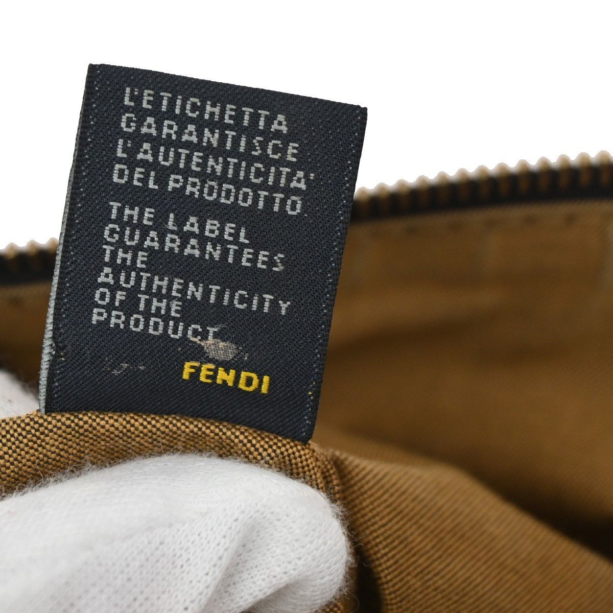 Fendi Fendi Chef Zip Crossbody Bag Zucca Canvas Size ONE SIZE - 18 Thumbnail