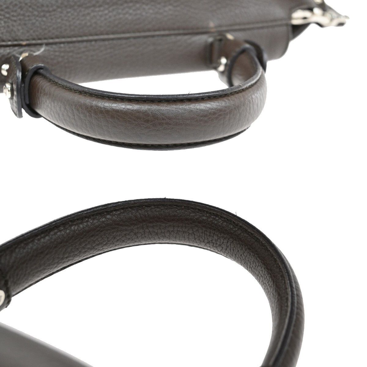 Salvatore Ferragamo Salvatore Ferragamo Sofia Satchel Leather Size ONE SIZE - 8 Thumbnail