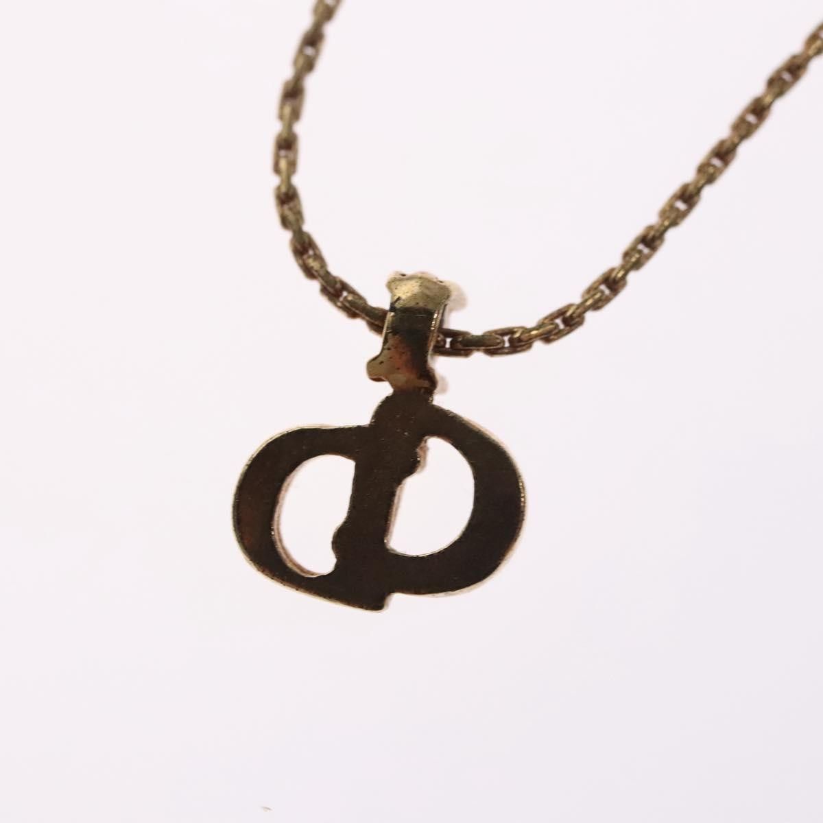 Dior Christian Dior CD Pendant Necklace Metal Size ONE SIZE - 4 Thumbnail