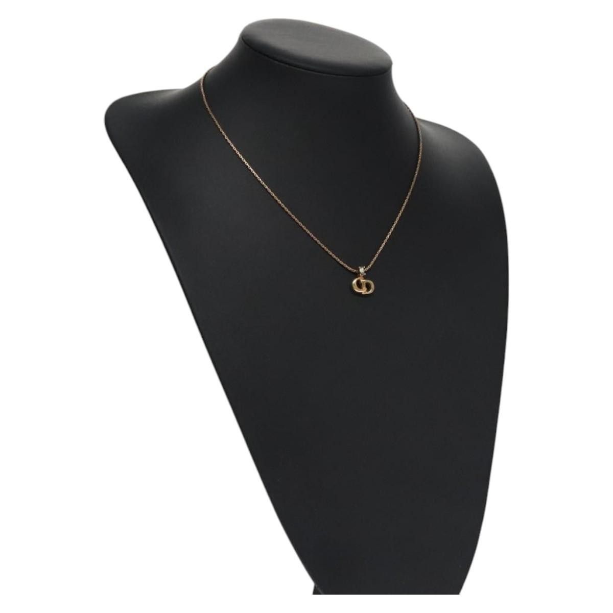 Dior Christian Dior CD Pendant Necklace Metal Size ONE SIZE - 10 Thumbnail