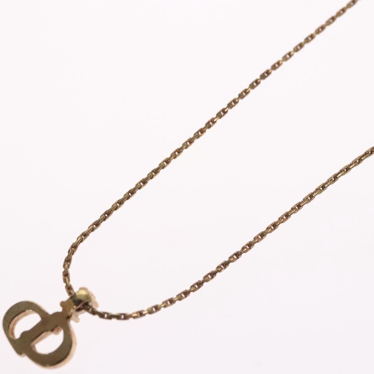 Dior Christian Dior CD Pendant Necklace Metal Size ONE SIZE - 13 Thumbnail