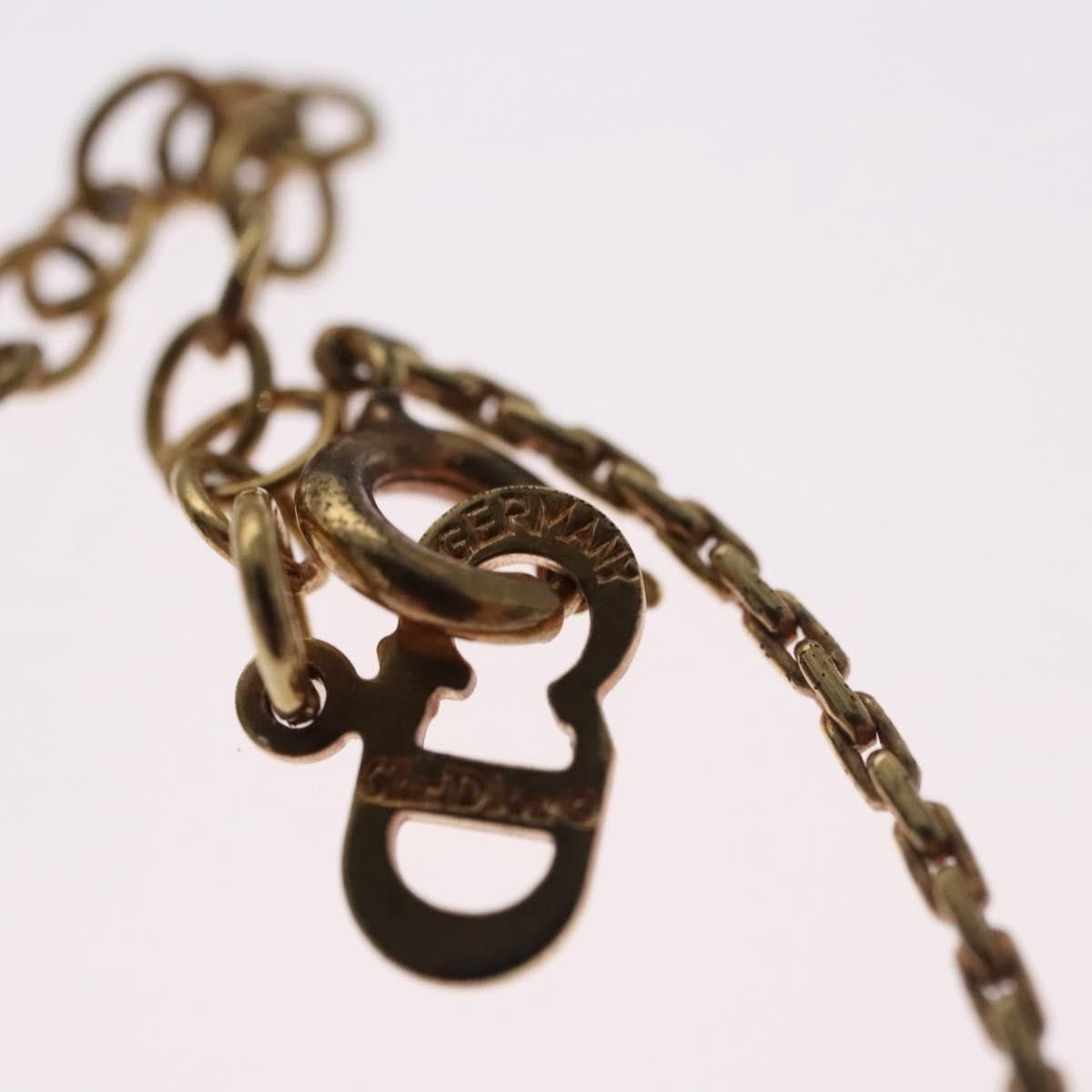 Dior Christian Dior CD Pendant Necklace Metal Size ONE SIZE - 7 Thumbnail