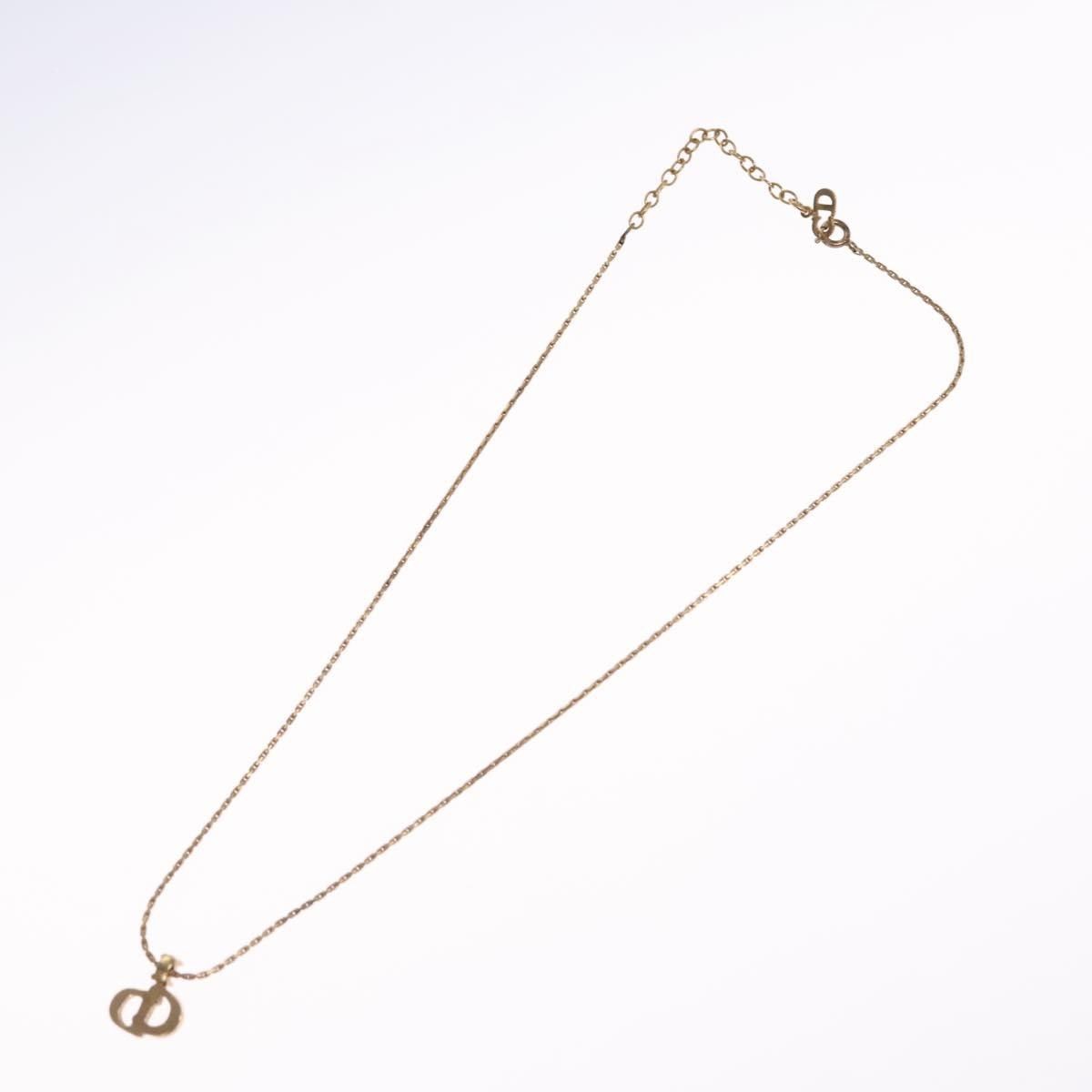 Dior Christian Dior CD Pendant Necklace Metal Size ONE SIZE - 2 Thumbnail