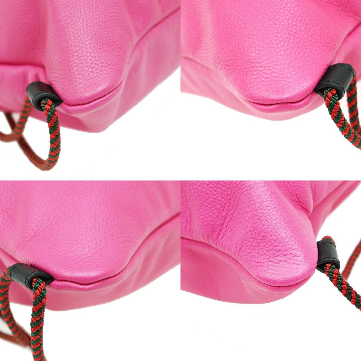 Gucci Gucci Logo Drawstring Backpack Printed Leather Size ONE SIZE - 9 Thumbnail