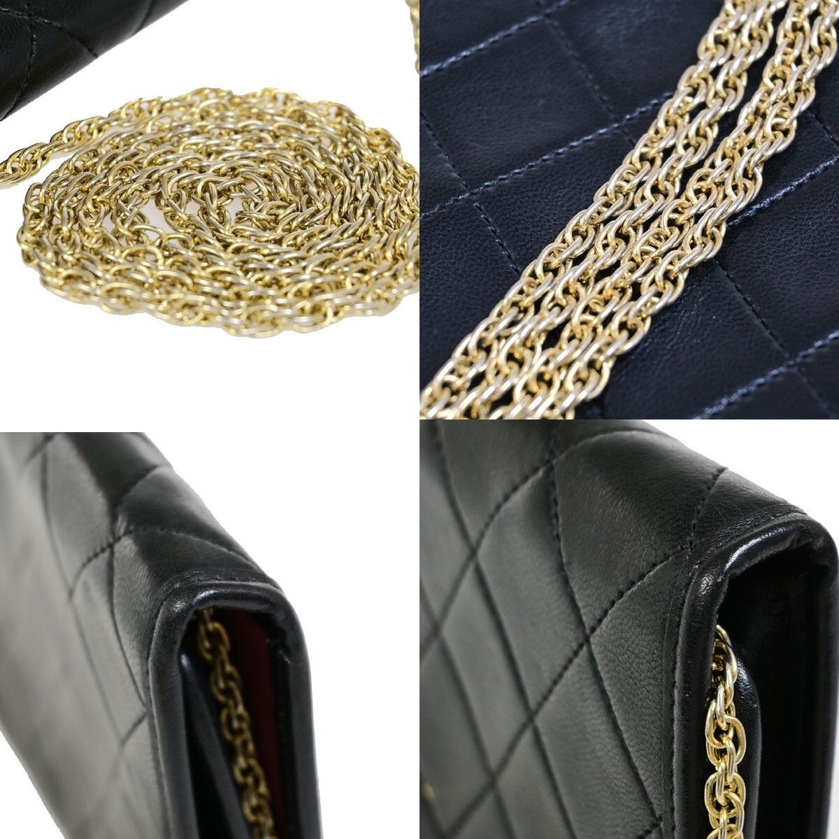 Chanel Chanel Vintage Round Flap Quilted Lambskin Size ONE SIZE - 8 Thumbnail