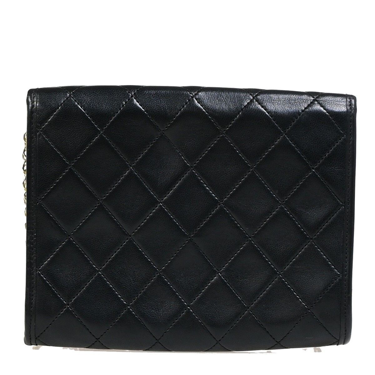 Chanel Chanel Vintage Round Flap Quilted Lambskin Size ONE SIZE - 2 Thumbnail