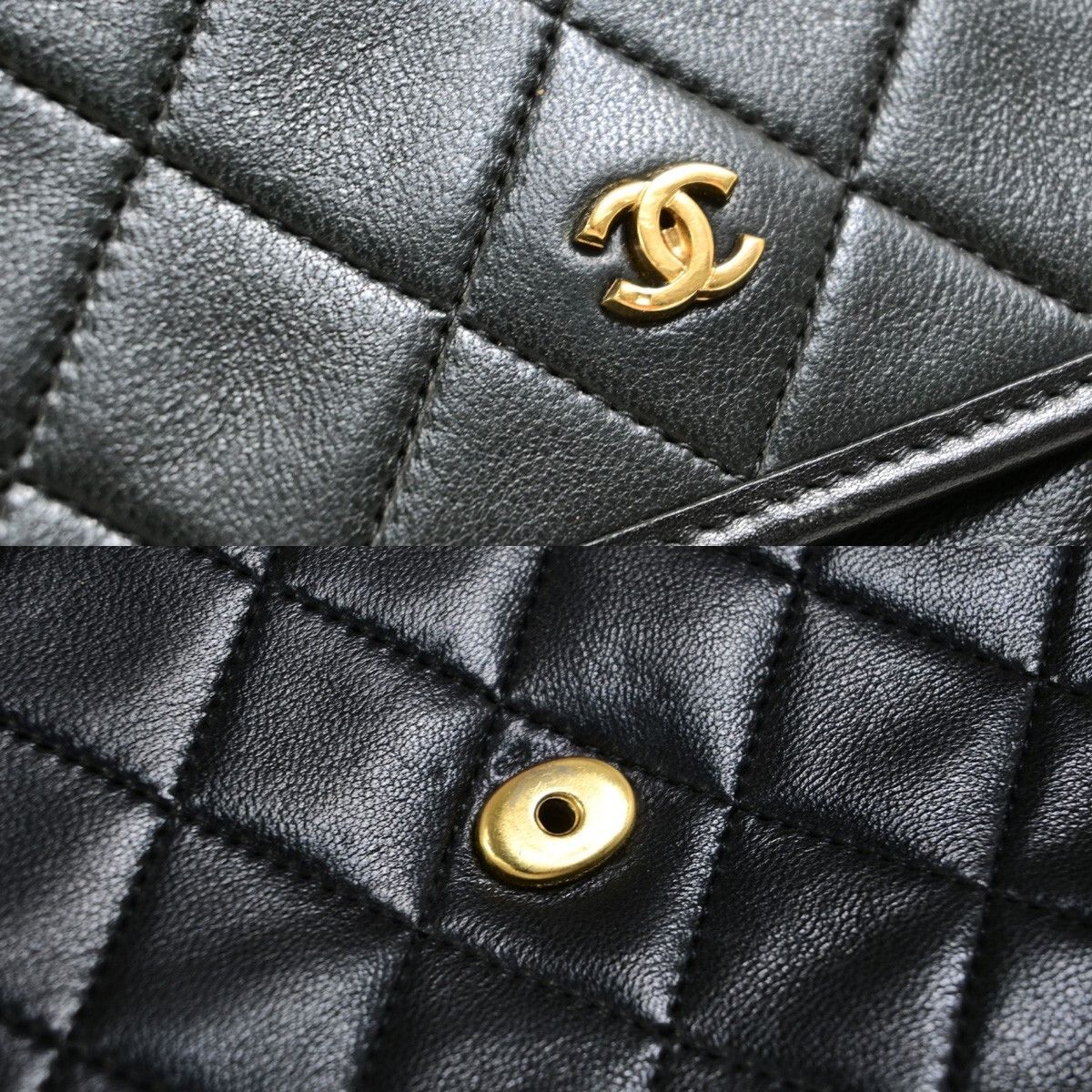 Chanel Chanel Vintage Round Flap Quilted Lambskin Size ONE SIZE - 10 Thumbnail