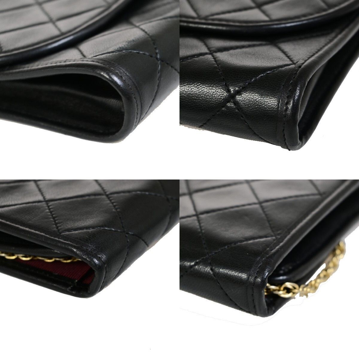 Chanel Chanel Vintage Round Flap Quilted Lambskin Size ONE SIZE - 9 Thumbnail