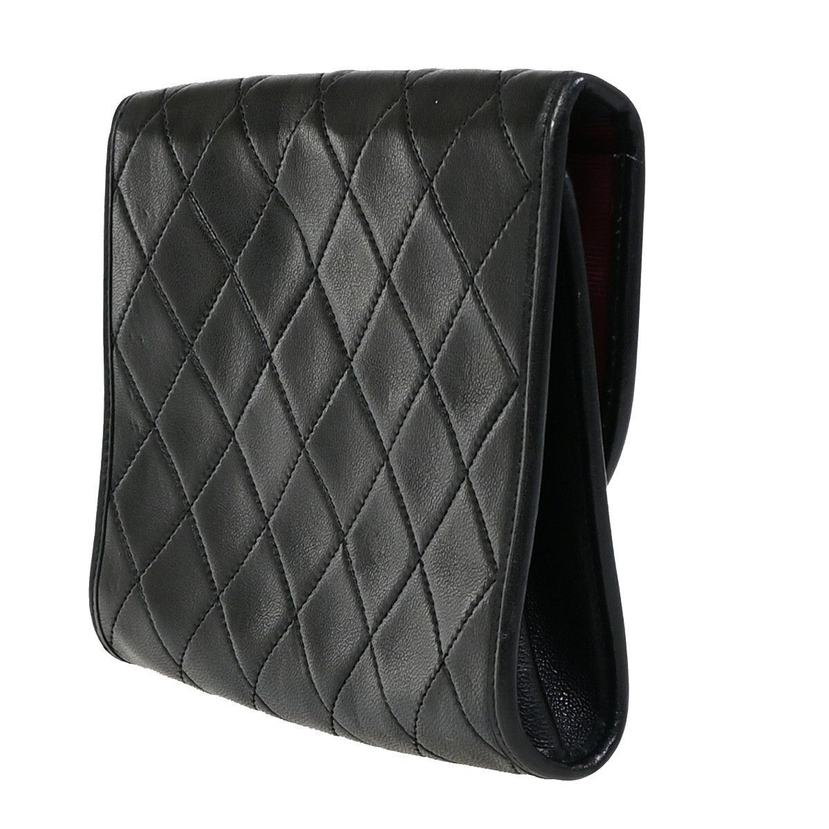 Chanel Chanel Vintage Round Flap Quilted Lambskin Size ONE SIZE - 4 Thumbnail