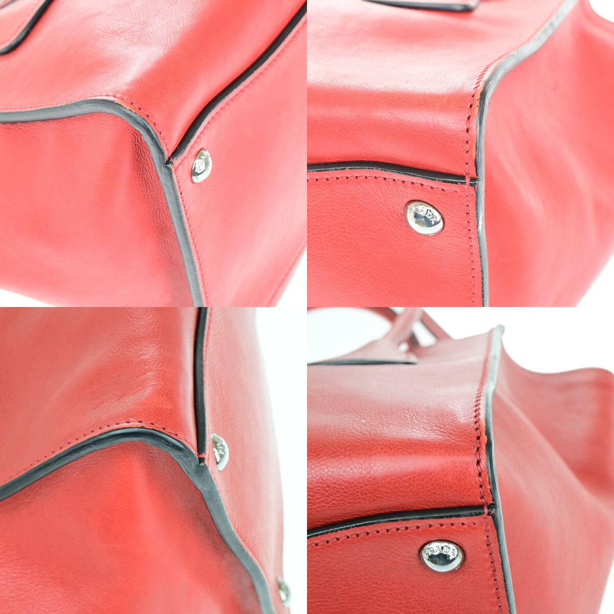 Prada Prada Tassel Twin Pocket Tote City Calf Size ONE SIZE - 11 Thumbnail