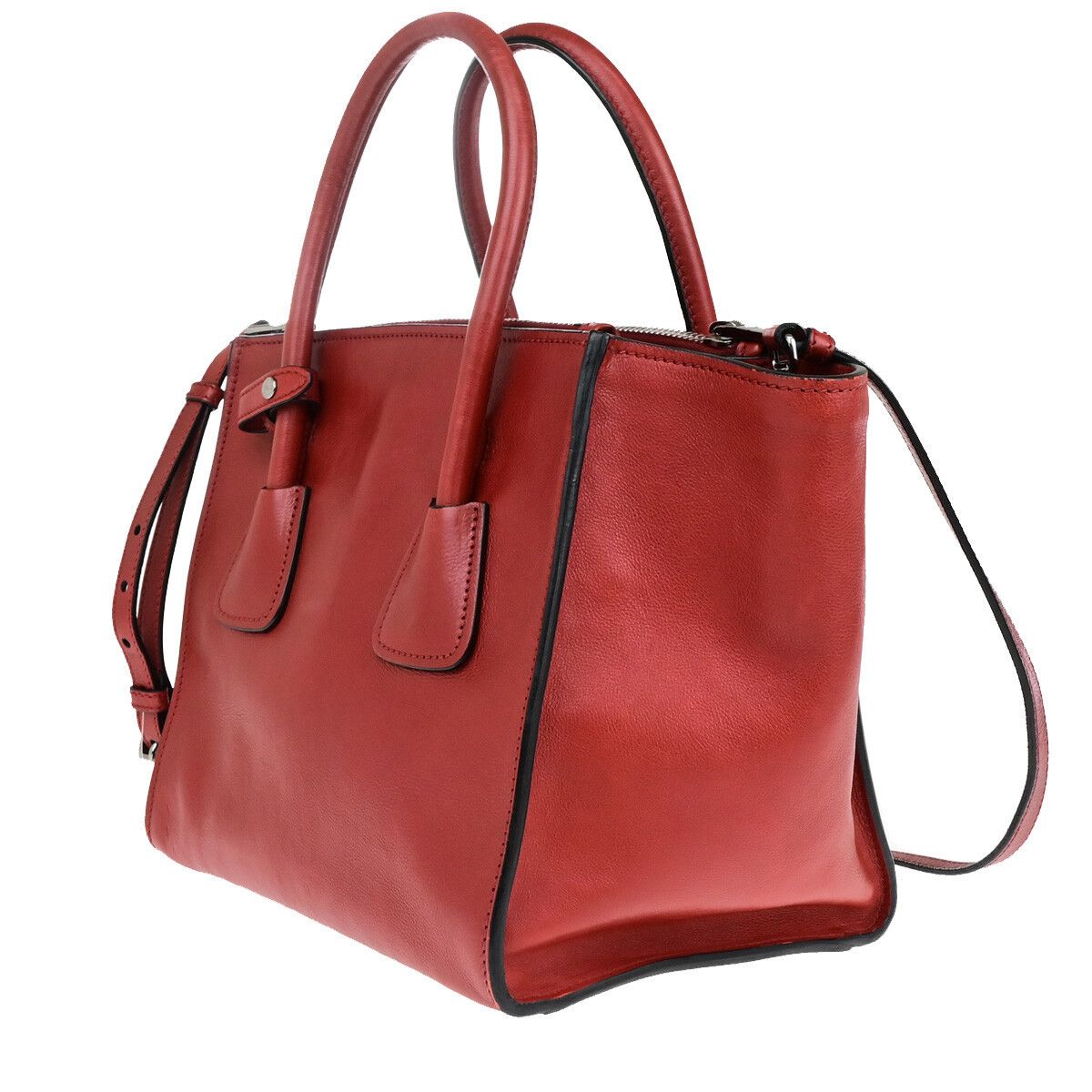 Prada Prada Tassel Twin Pocket Tote City Calf Size ONE SIZE - 4 Thumbnail