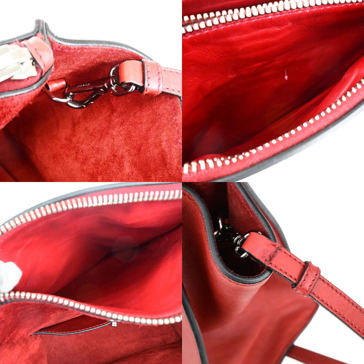 Prada Prada Tassel Twin Pocket Tote City Calf Size ONE SIZE - 13 Thumbnail
