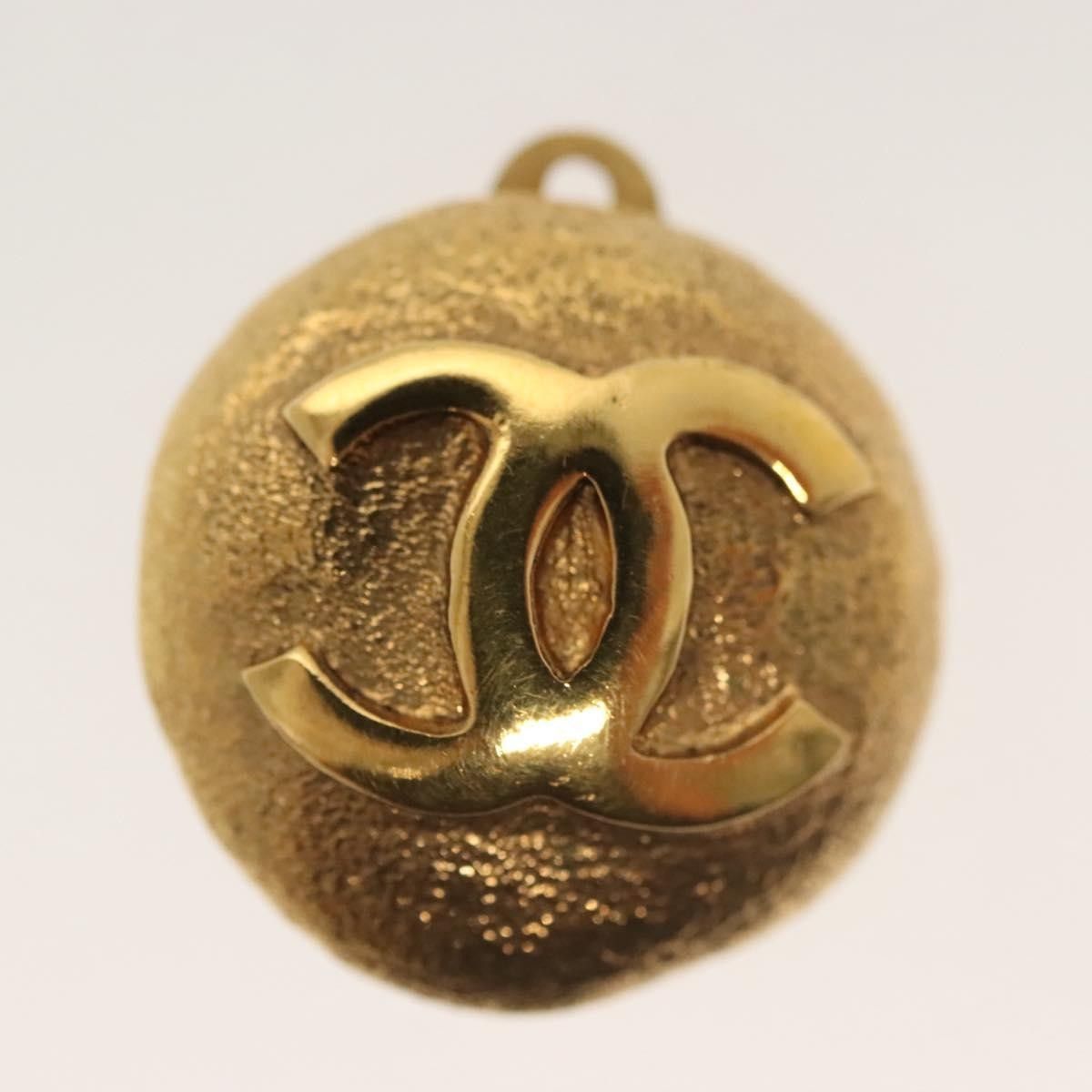 Chanel Chanel Vintage CC Round Clip-On Earrings Metal Size ONE SIZE - 2 Thumbnail