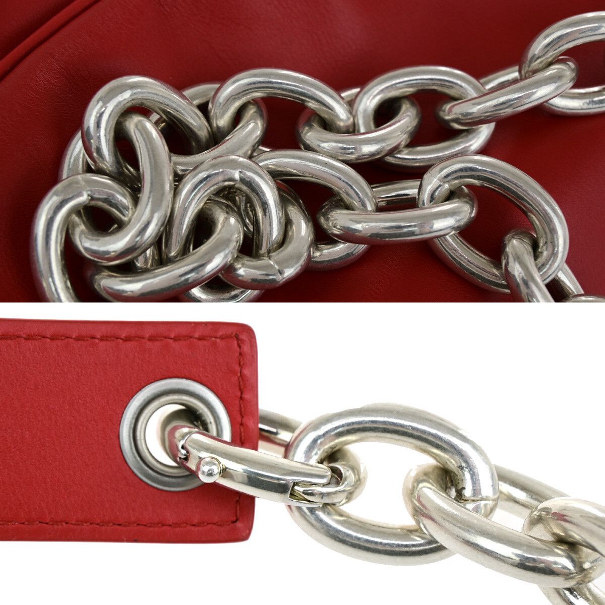 Bottega Veneta Bottega Veneta The Chain Pouch Leather Size ONE SIZE - 10 Thumbnail