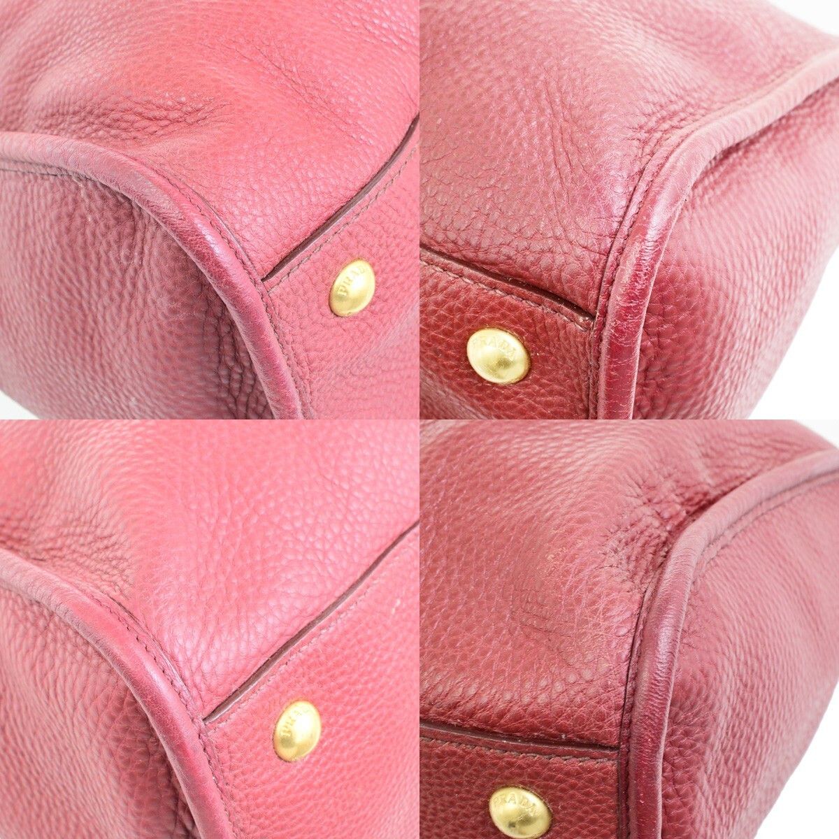 Prada Prada Front Zip Convertible Satchel Vitello Daino Size ONE SIZE - 9 Thumbnail