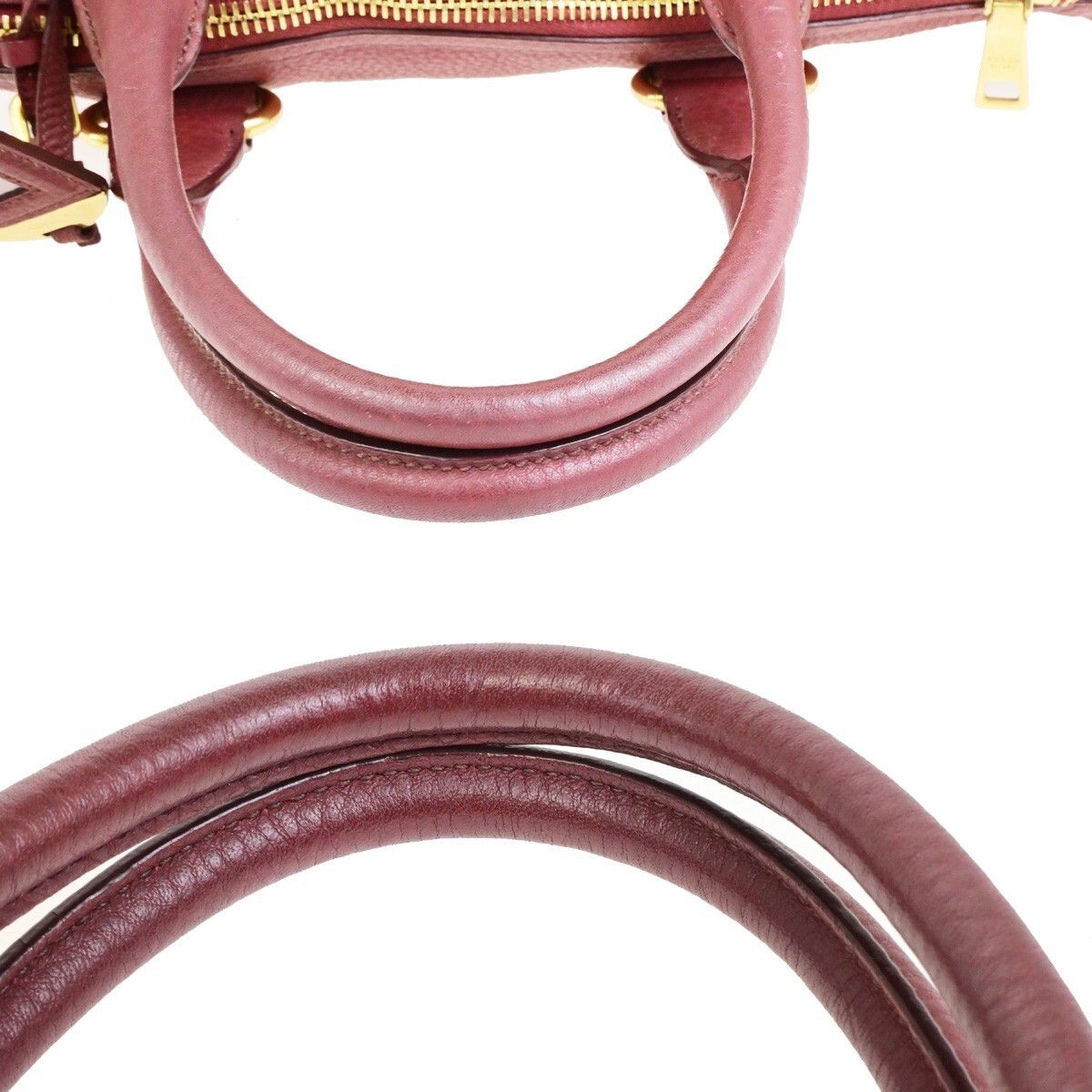 Prada Prada Front Zip Convertible Satchel Vitello Daino Size ONE SIZE - 8 Thumbnail