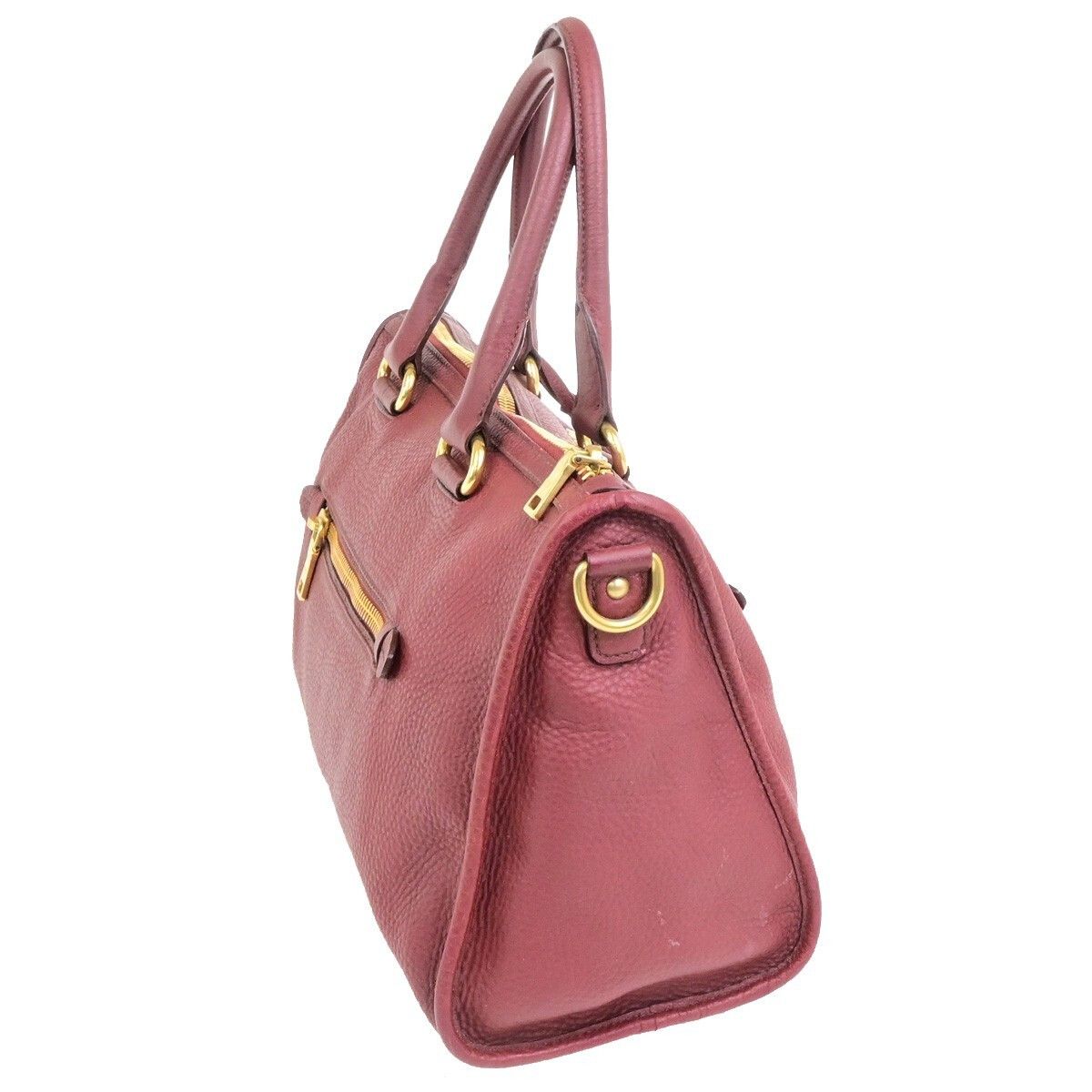 Prada Prada Front Zip Convertible Satchel Vitello Daino Size ONE SIZE - 4 Thumbnail