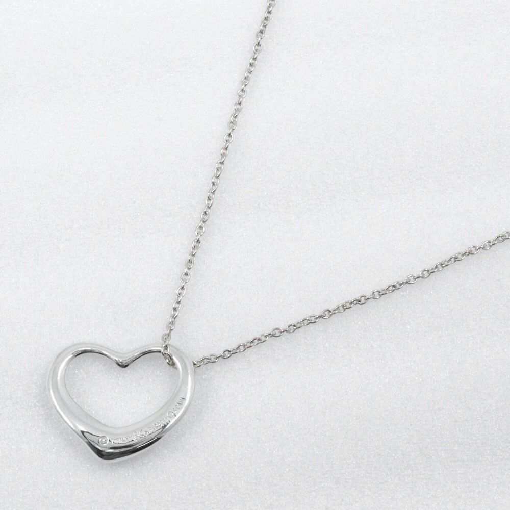 Tiffany & Co. Tiffany & Co. Elsa Peretti Open Heart Pendant Necklace silver Size ONE SIZE - 3 Thumbnail