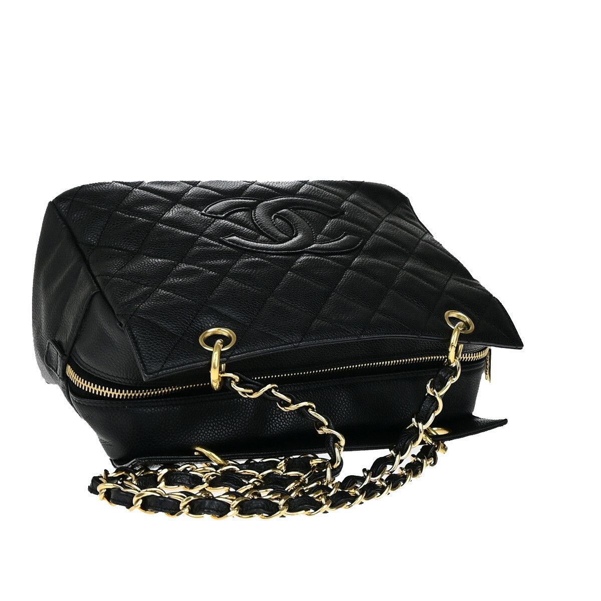 Chanel Chanel Petite Timeless Tote Quilted Calfskin Size ONE SIZE - 8 Thumbnail