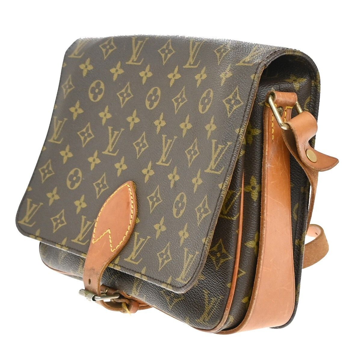 Louis Vuitton Louis Vuitton Cartouchiere Handbag Monogram Canvas Size ONE SIZE - 3 Thumbnail