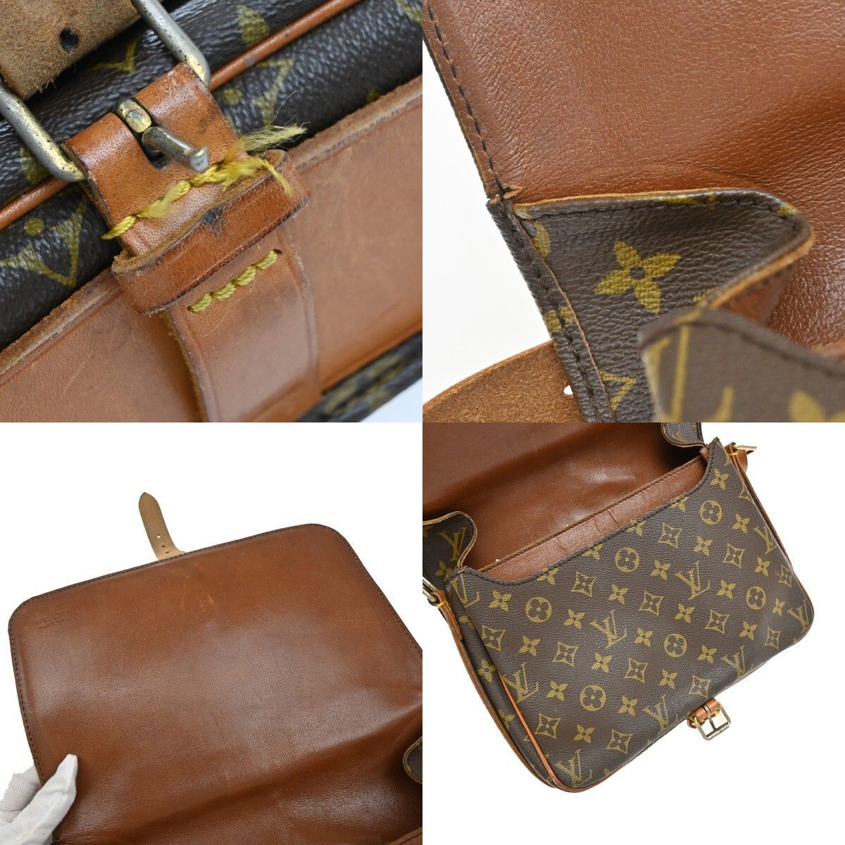 Louis Vuitton Louis Vuitton Cartouchiere Handbag Monogram Canvas Size ONE SIZE - 11 Thumbnail