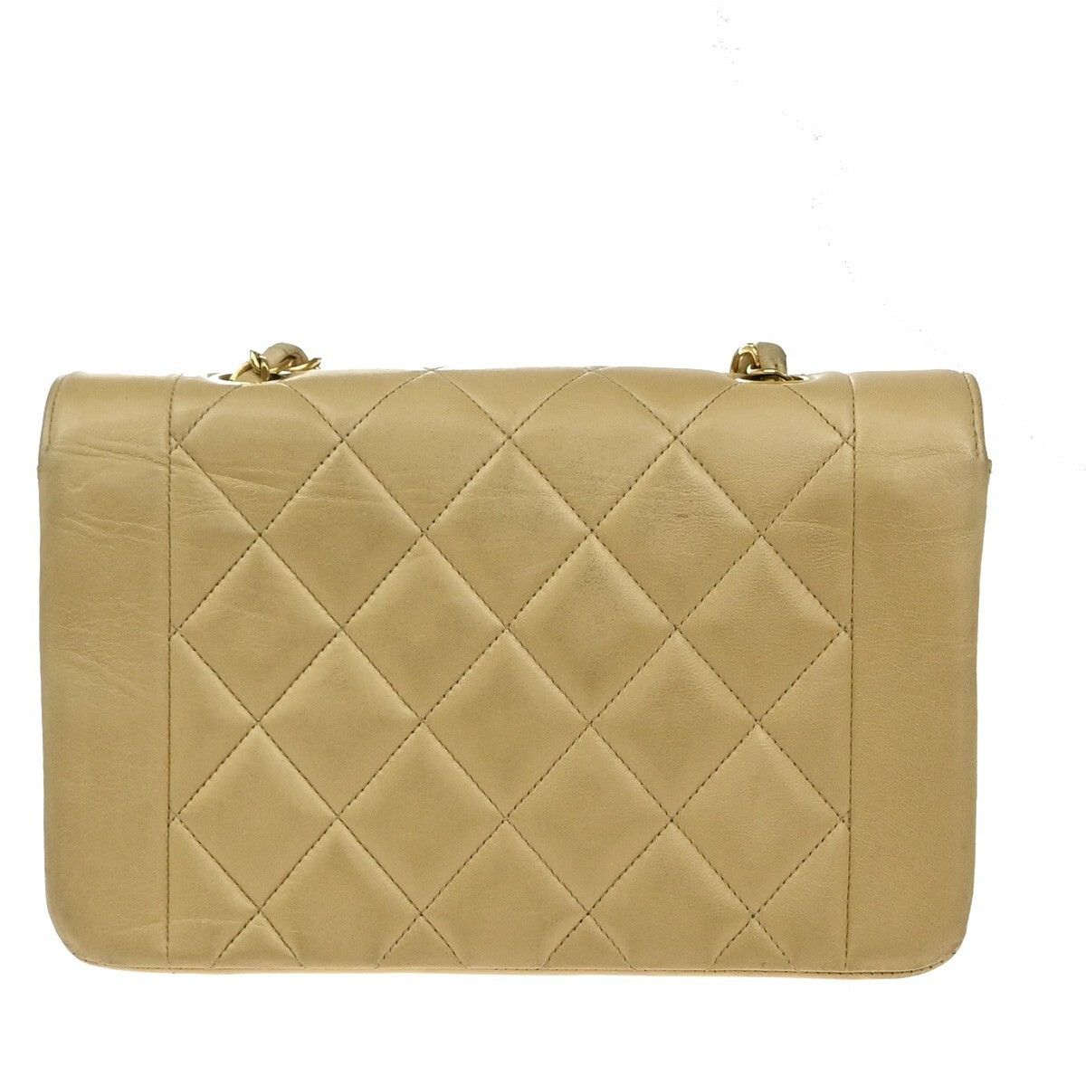 Chanel Chanel Vintage Diana Flap Bag Quilted Lambskin Size ONE SIZE - 2 Thumbnail