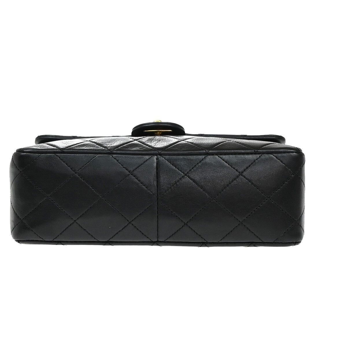 Chanel Chanel Vintage Square Classic Flap Bag Quilted Lambskin Size ONE SIZE - 17 Thumbnail