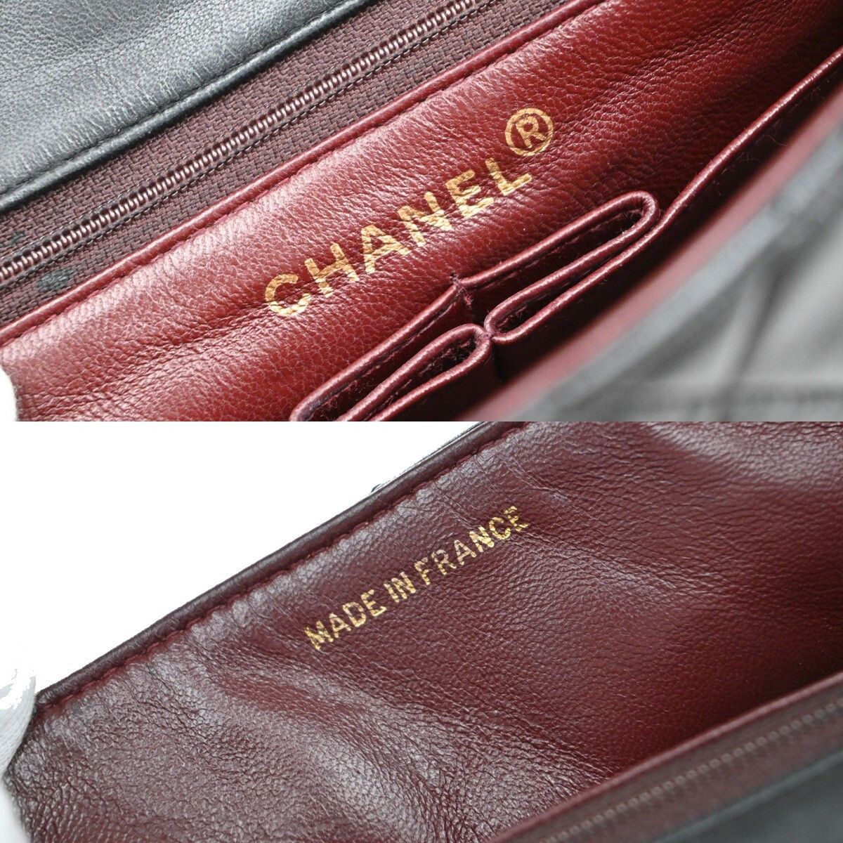 Chanel Chanel Vintage Square Classic Flap Bag Quilted Lambskin Size ONE SIZE - 6 Thumbnail