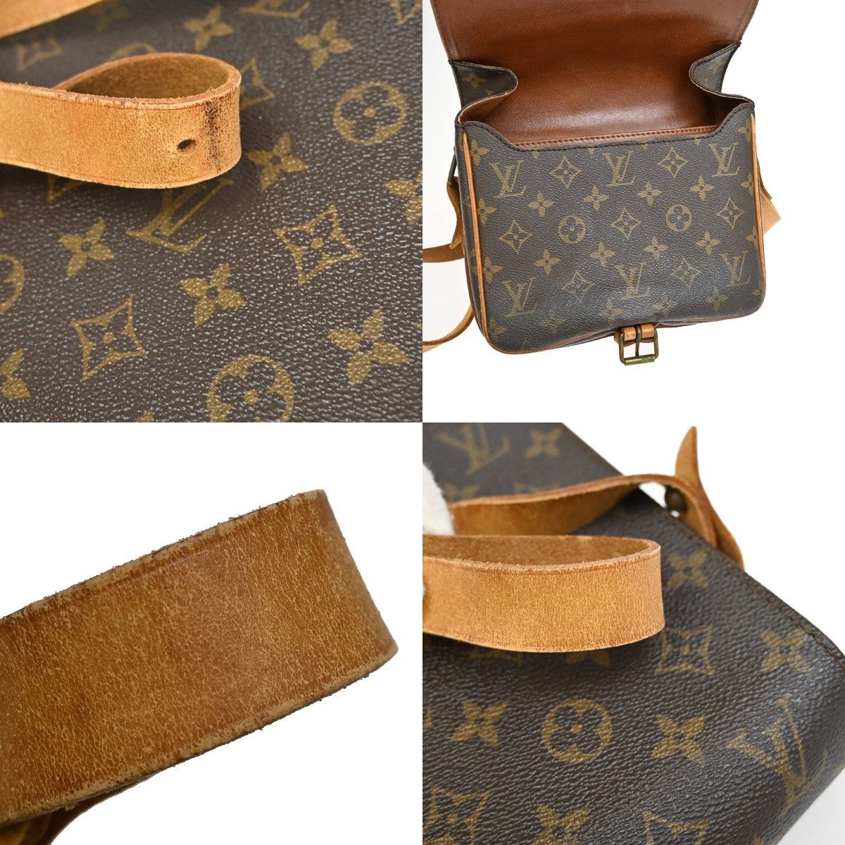Louis Vuitton Louis Vuitton Cartouchiere Handbag Monogram Canvas Size ONE SIZE - 13 Thumbnail