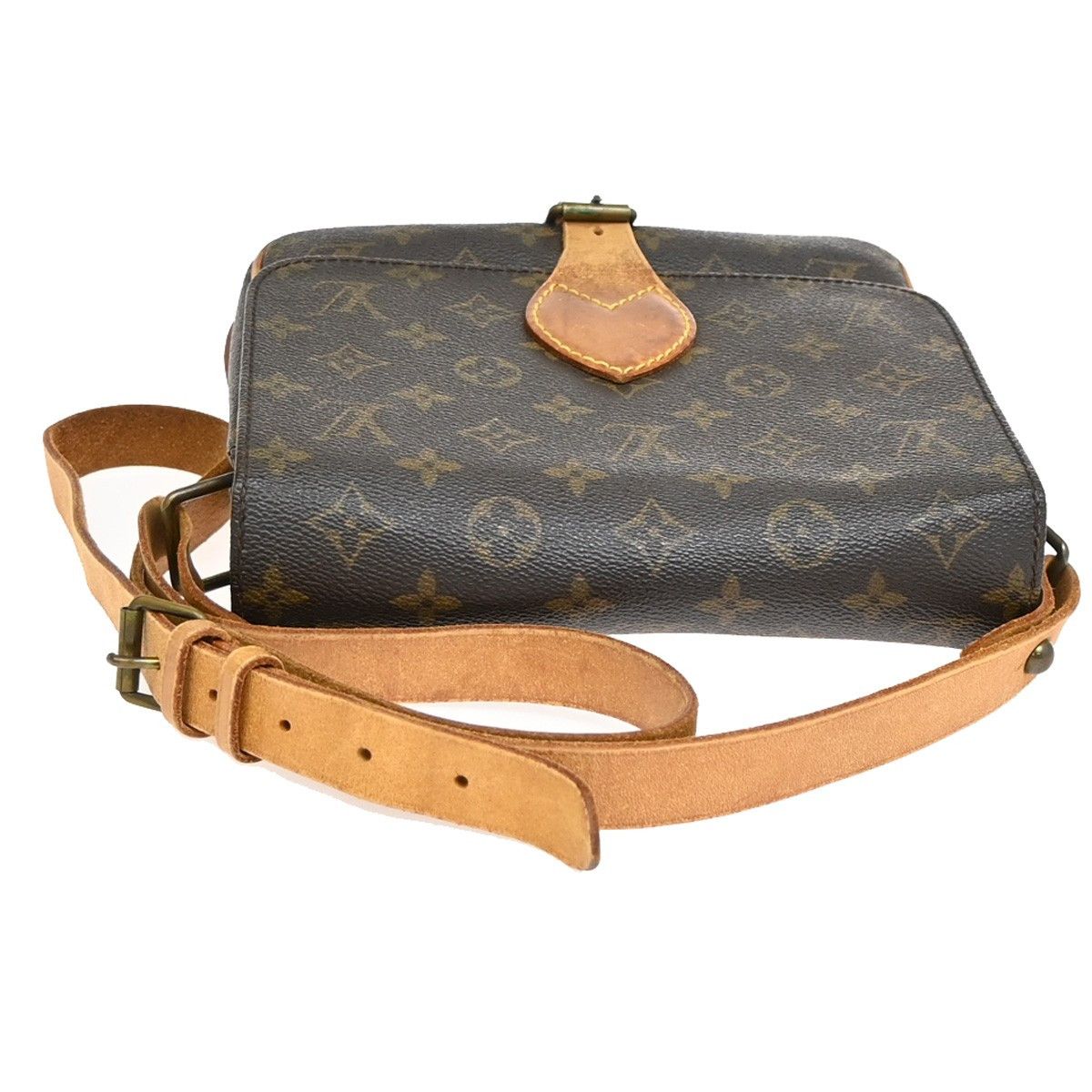 Louis Vuitton Louis Vuitton Cartouchiere Handbag Monogram Canvas Size ONE SIZE - 8 Thumbnail