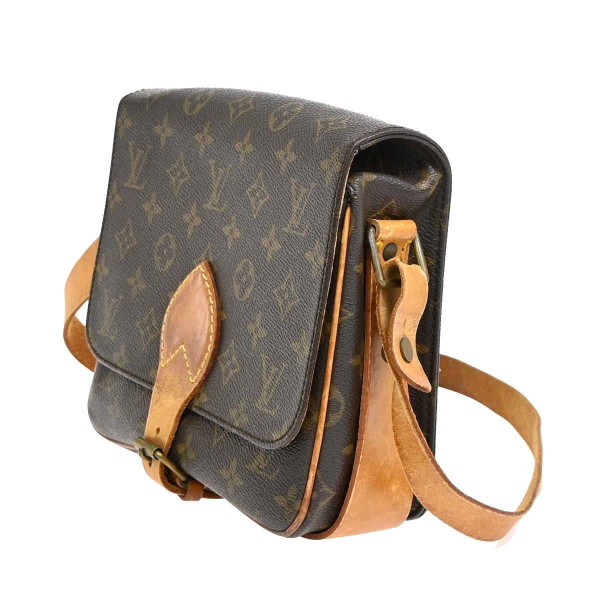 Louis Vuitton Louis Vuitton Cartouchiere Handbag Monogram Canvas Size ONE SIZE - 3 Thumbnail