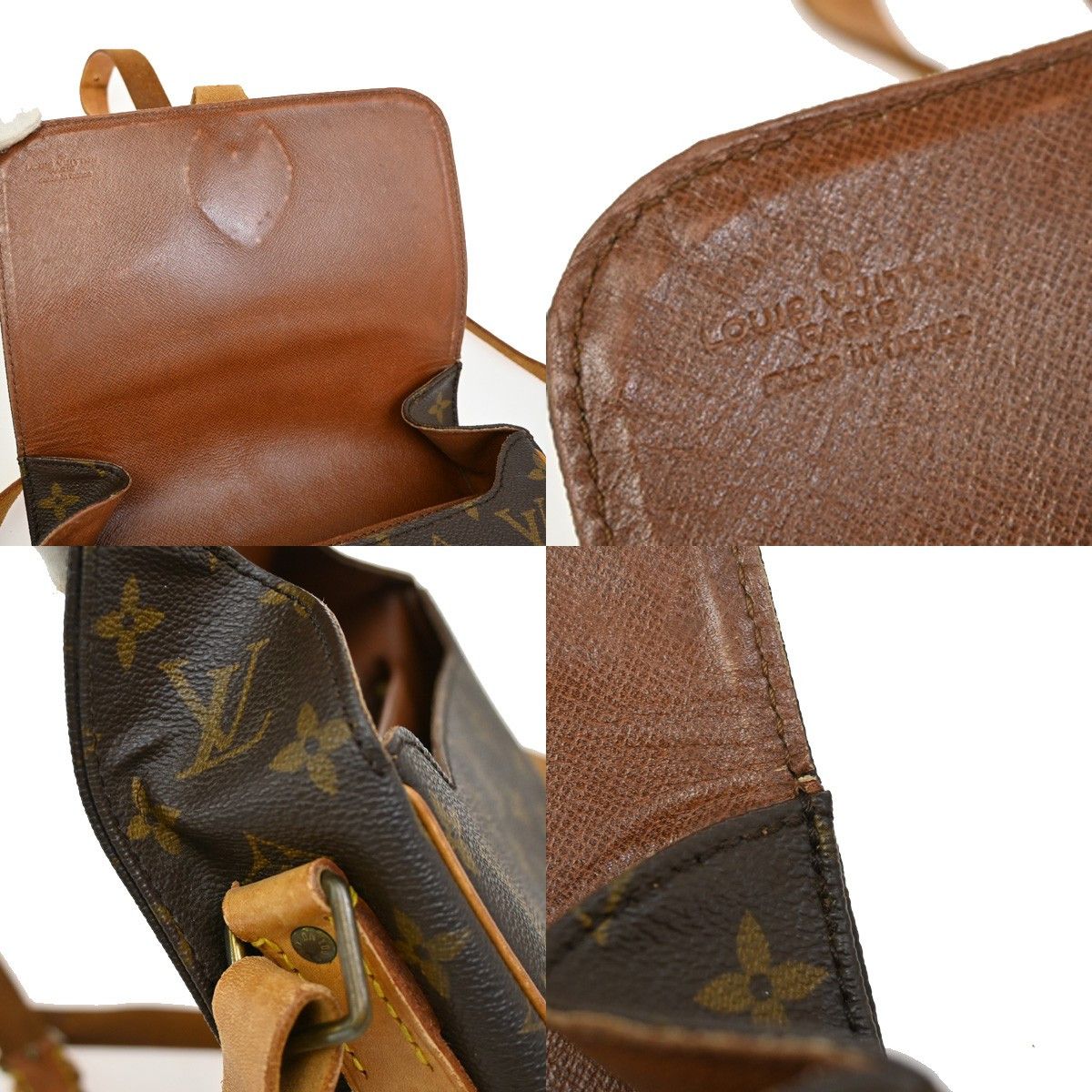 Louis Vuitton Louis Vuitton Cartouchiere Handbag Monogram Canvas Size ONE SIZE - 6 Thumbnail