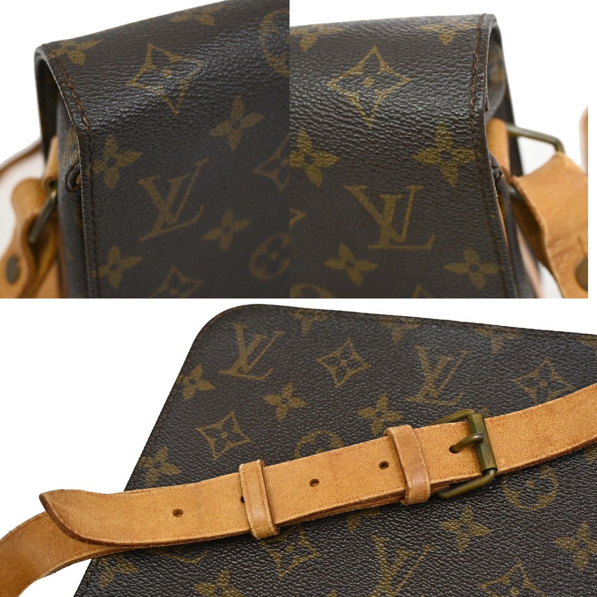 Louis Vuitton Louis Vuitton Cartouchiere Handbag Monogram Canvas Size ONE SIZE - 11 Thumbnail