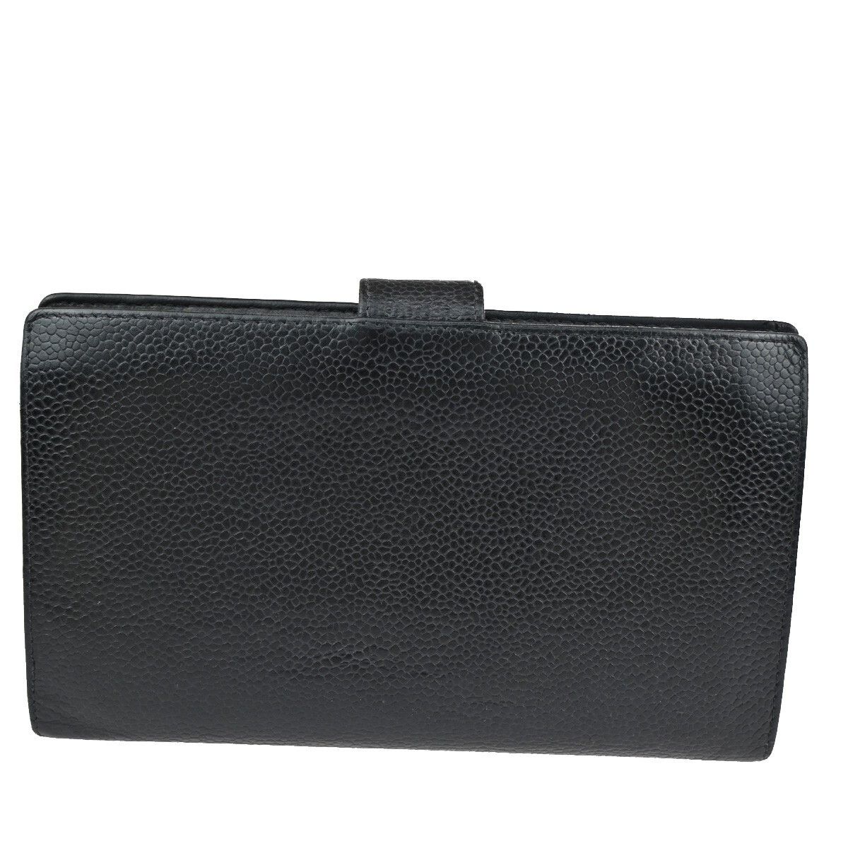 Chanel Chanel CC Bifold Wallet Quilted Caviar Size ONE SIZE - 2 Thumbnail