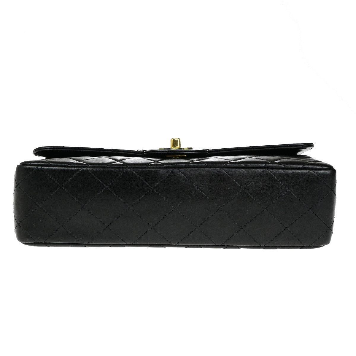 Chanel Chanel Vintage Twin Top Handle Flap Bag Quilted Lambskin Size ONE SIZE - 6 Thumbnail
